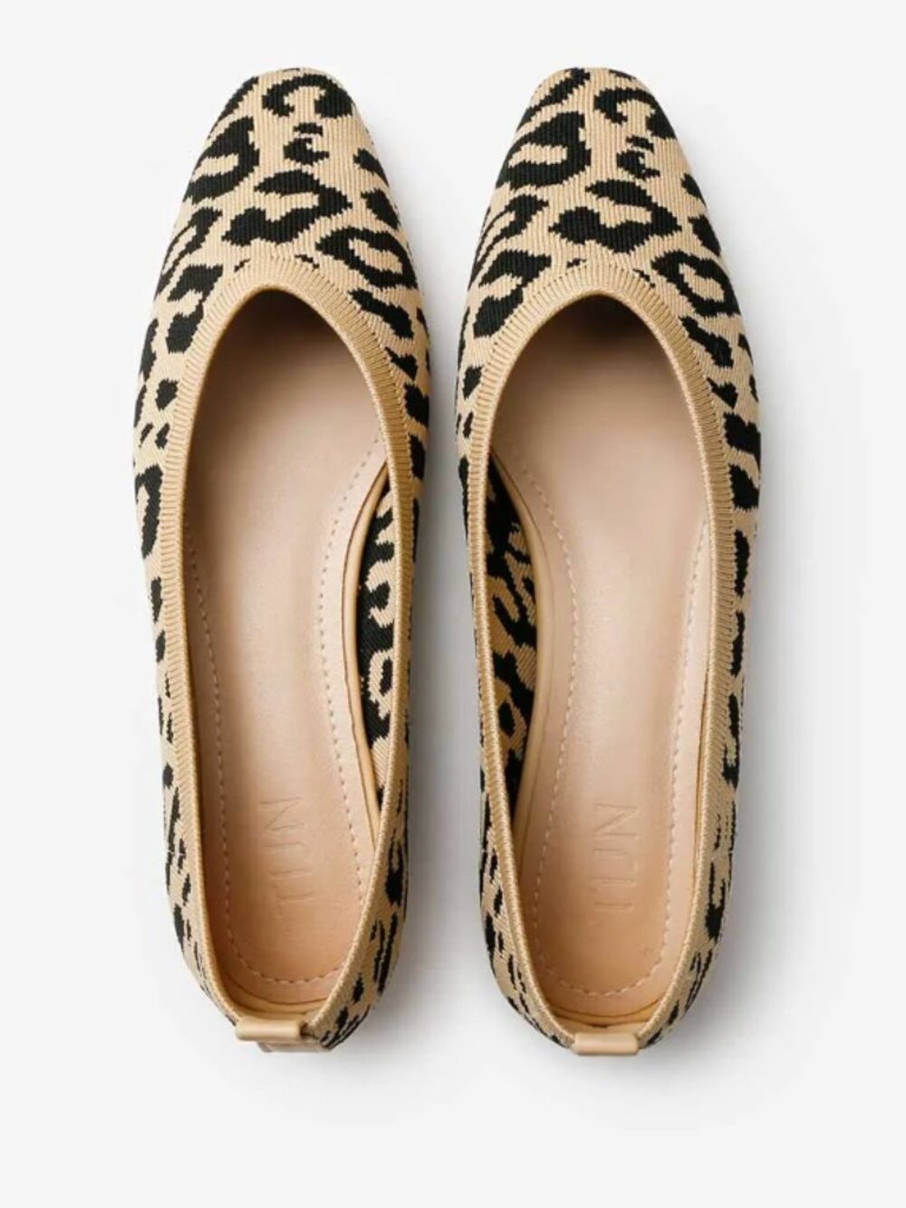 TIJN Ashley Cheetah Print Flats